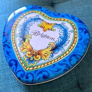 Brighton Heart Shaped Collectors Tin